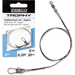Zebco Trophy Stahlvorfach 7x7 - Expert 30 cm 9 kg