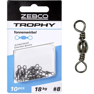 Zebco Trophy Tonnenwirbel Gr. 12 / 12 kg
