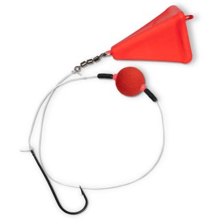 Zebco Flatty Scratcher Rig fluo rot 40 g