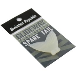 Swimbait Republic Glideway Spare Tail Transparent
