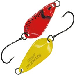 Molix Trout Spoon 1,5 g ( 1/20 oz ) Red & Yellow