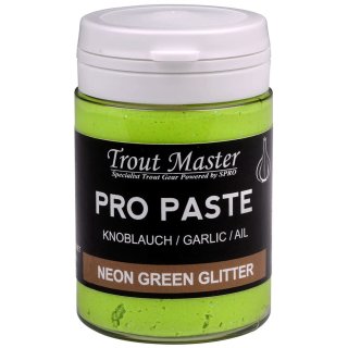 Spro Trout Master Pro Paste Knoblauch Neon Green
