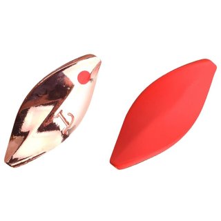 Spro Trout Master Incy Inline Spin Spoon Copper / Red