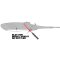Molix RT Fork Flex 5" Clear Chart Multicolor Flake