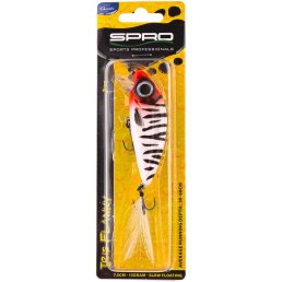 Spro Iris Flanky 7,5 cm Redhead Tiger