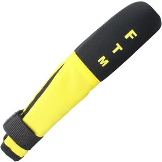 FTM Rutenschutzkappe Neopren schwarz/gelb Gr. S