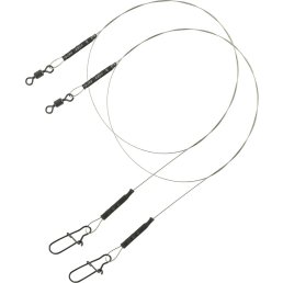 Spro Matte Black Leader 1x19 Wire 30 cm / 14 kg