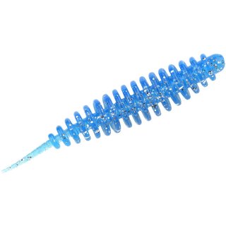 Spro Trout Master Worm 65 Blue Glitter