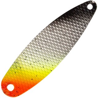 FTM Spoon Hammer 1,7 g schwarz - silber - gelb - orange / schwarz