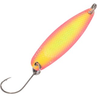 pink - orange - gelb / schwarz m. orangen Punkten